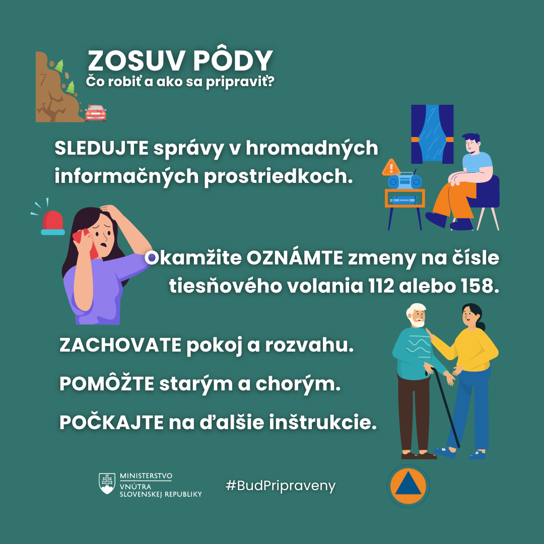 Odporúčania pri zosuve pôdy 2